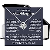 Granddaughter's Necklace - Gift From Grandparents, Christmas Jewelry