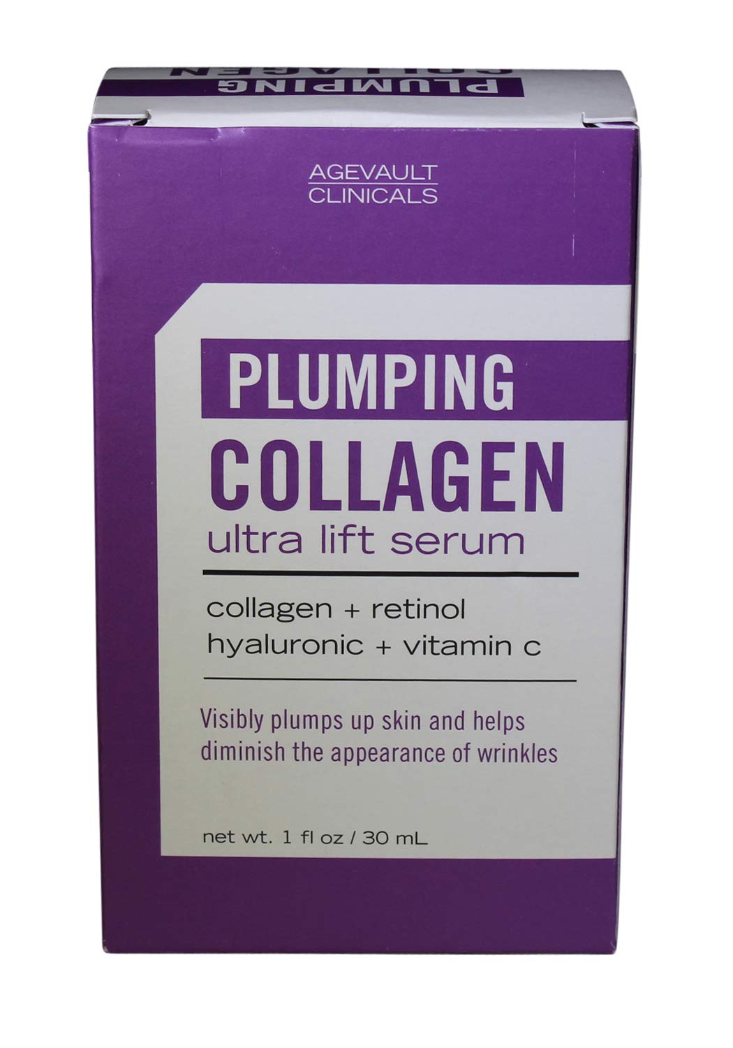 agevault clinicals plumping collagen