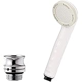 田中金属製作所(TKS) 【お得なセット】 マイクロナノバブルシャワーヘッド「Bollina Wide(ボリーナ ワイド)」 ホワイト & カイテキフィッティング TK-7007 TK-2010