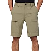 FREEKITE Tactical Cargo Shorts for Men Quick-Dry Lightweight Work Shorts with 7 Pockets,Durable Hiking Outdoor Short