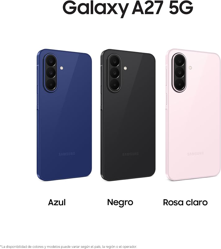 Galaxy A 5G, Smartphone Android, 128 Go, Smartphone déverrouillé, Noir, Version FR