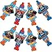 Fast Riding Hot Wheels Wild Racer Birthday Party Blowouts Favours, Red,Blue,Orange, Paper, 5