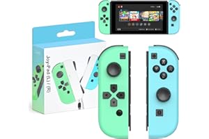 Rysker Joy Jad for Switch, Replacement for Switch Controller, Switch Joy Jad Controller with Wake-up/Motion Control/Dual Vibration/Screenshot