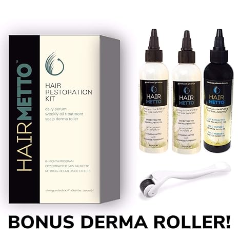 Amazon Com Hairmetto Hair Restoration Kit For Hair Loss And Hair