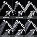 Shower Head, 28-Setting Combo Shower Heads with Holder & Hose, Full-Chrome Handheld Shower Head Shower Faucet by CLOFY