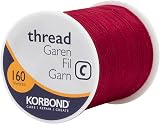 Korbond Polyester Thread 160m Atom Red
