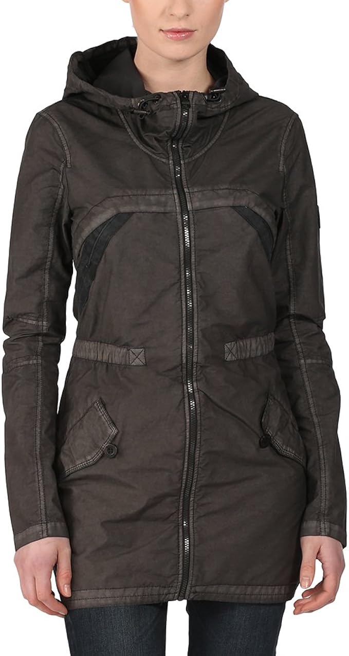 Bench Damen Jacke Parka Waspish schwarz (Jet Black) Large Amazon.de Bekleidung