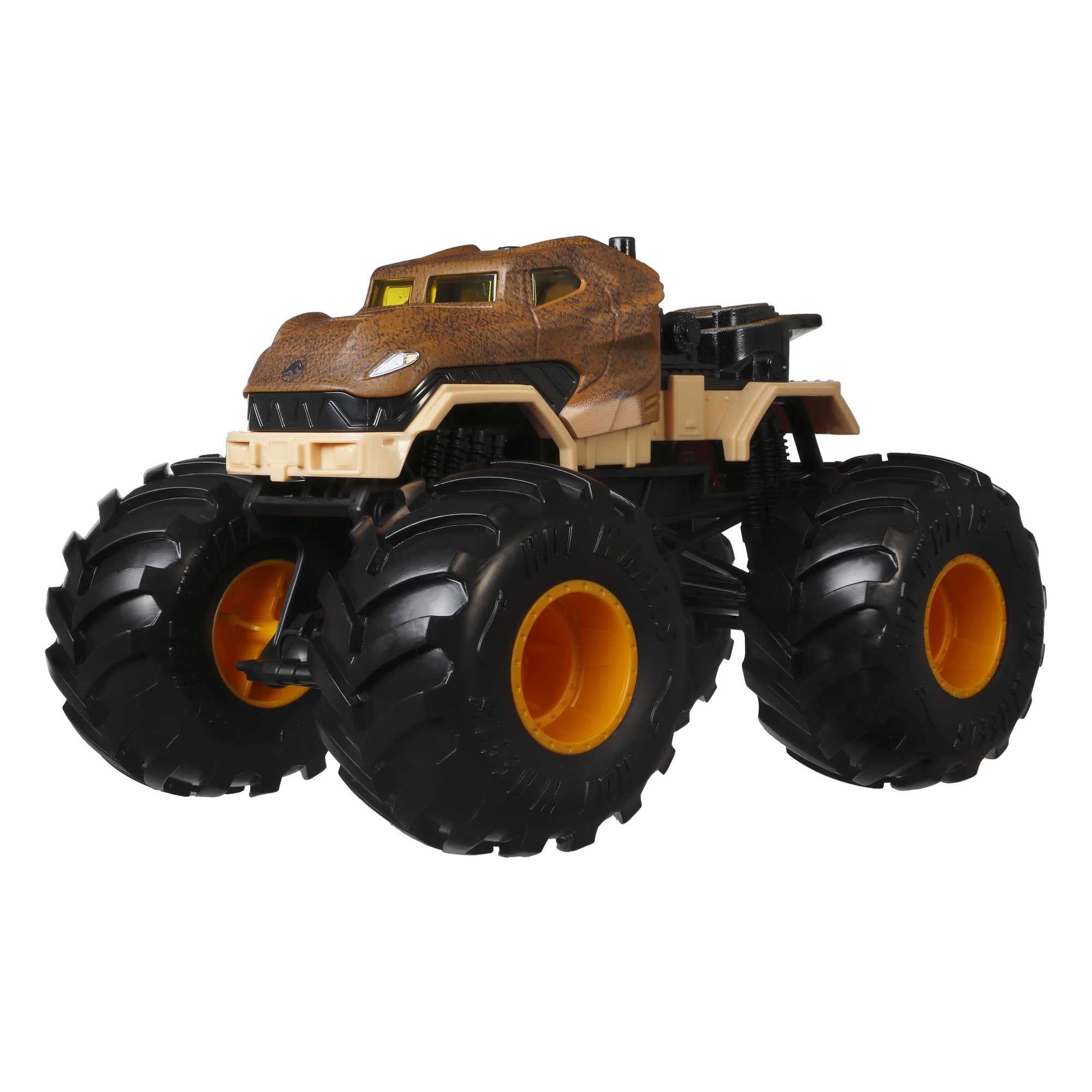 Hot Wheels Monster Trucks, Oversized Monster Truck, 1:24 Scale Die-Cast Toy Truck with Giant Wheels and Cool Designs, GWK96