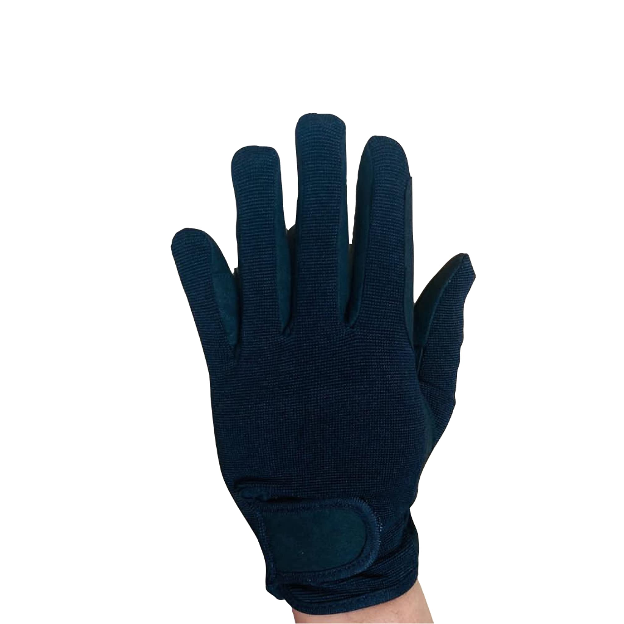 mustang eq Youth Equestrian Gloves for Girls & Boys Children Gloves All Weather Outdoor Sports Gloves Horse Riding (10-12 Years, Black)