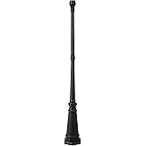 Livex Lighting 7709-14 Outdoor Cast Aluminum Post, Black