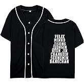 Bangchan Felix Hyunjin Jersey Tshirt Jisung Changbin Minho Seungmin Baseball Tee Shirt Merch