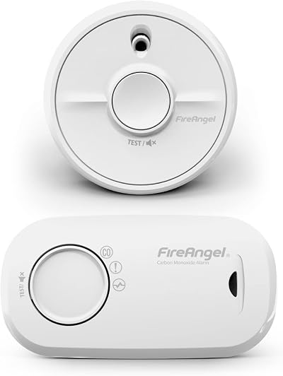 Fireangel Smoke and CO Alarm 2-Pack SB1-R FA3313 Toast Proof Optical Set