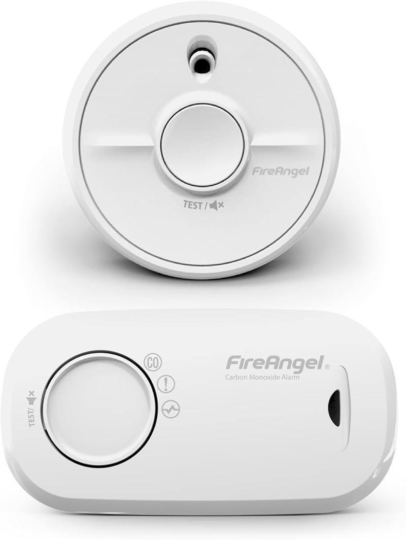 Fireangel Smoke and CO Alarm 2-Pack SB1-R FA3313 Toast Proof Optical Set