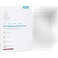 ELEGOO 5PCS PFA Release Liner Film, with Stronger Release Functionality and 95% Light Transmittance, Compatible with Mars 4 DLP 3D Printer, 200x130mm, 0.127mm Thickness
