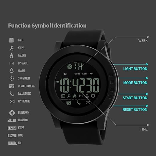 casio vintage watch red