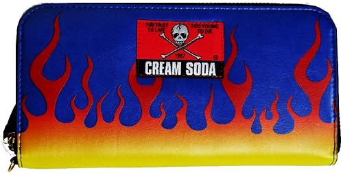 Amazon Cream Soda ファイヤー柄 ラウンドファスナー ウォレット ロング Blue Pink Dragon クリームソーダ Cream Soda クリームソーダ シューズ バッグ Amazon Cream Soda ファイヤー柄 ラウンドファスナー ウォレット ロング Blue Pink Dragon クリームソーダ Cream Soda クリームソーダ シューズ バッグ