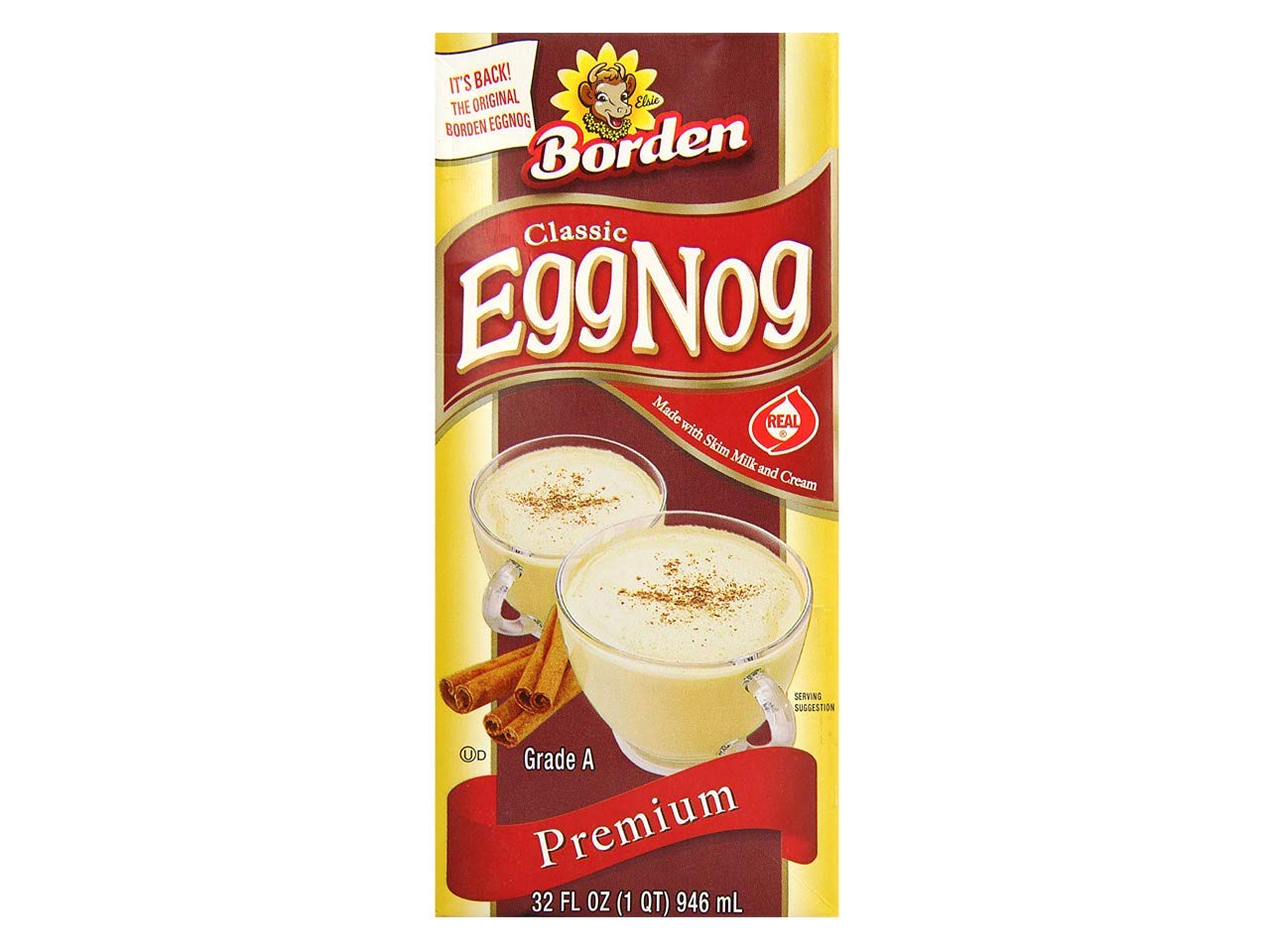 Borden EggNog (946g) Amazon.de Lebensmittel & Getränke