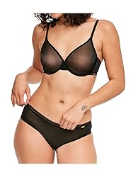 Gossard Women's Glossies Sheer Moulded Bra, Black