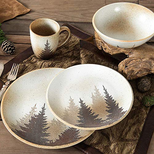 Paseo Road by HiEnd Accents Rustic Dinnerware Set Clearwater Pines