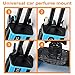 NOPNOG Universal Perfume Phone Air Vent Car Mount Holder Cradle for iPhone 5s/6/6s/7 Plus, Samsung Galaxy S5/S6/S7 GPS, 360 Rotating