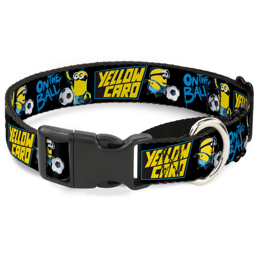 Reviews BuckleDown "Minions Soccer 2Poses Card Martingale Dog Collar