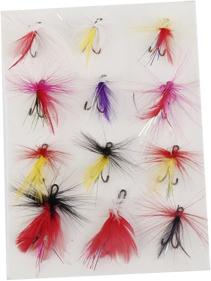 Amazon ノーブランド品 フック 羽釣りジグ トレーラー ハエ魚餌えさは フックを捕えます カラフル 家電 カメラ