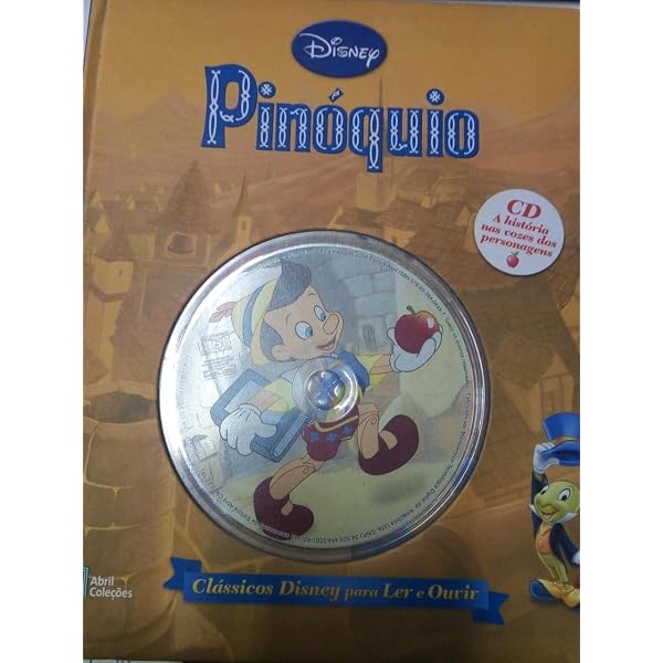 Classicos Disney Para Ler E Ouvir - Pinoquio | Amazon.com.br