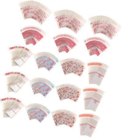 Amazon 透明opp袋 テープ付 ビニール袋 ラッピング袋 セロハンバッグ 透明ポリ袋 保存袋 ギフトバッグ 袋 文房具 オフィス用品