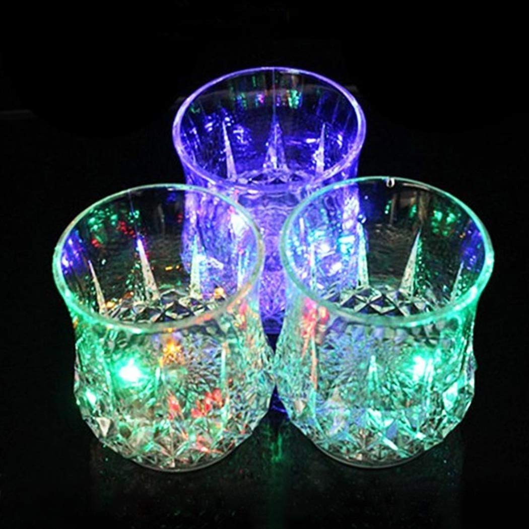 LOKIUS Festa Nuziale LED Birra Whisky Bar Club Bevanda Cup Night Light Cup
