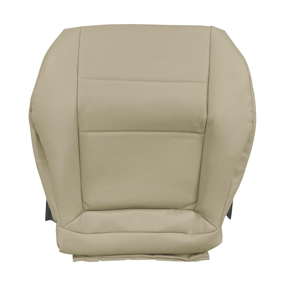 Photo 1 of Mievlyo Driver Side Bottom Replacement Leather Seat Cover Tan Compatible with Mercedes Benz GLK250 280 300 350 2008 2009 2010 2011 2012 2013 2014 2015 (Not for Sport Seat)