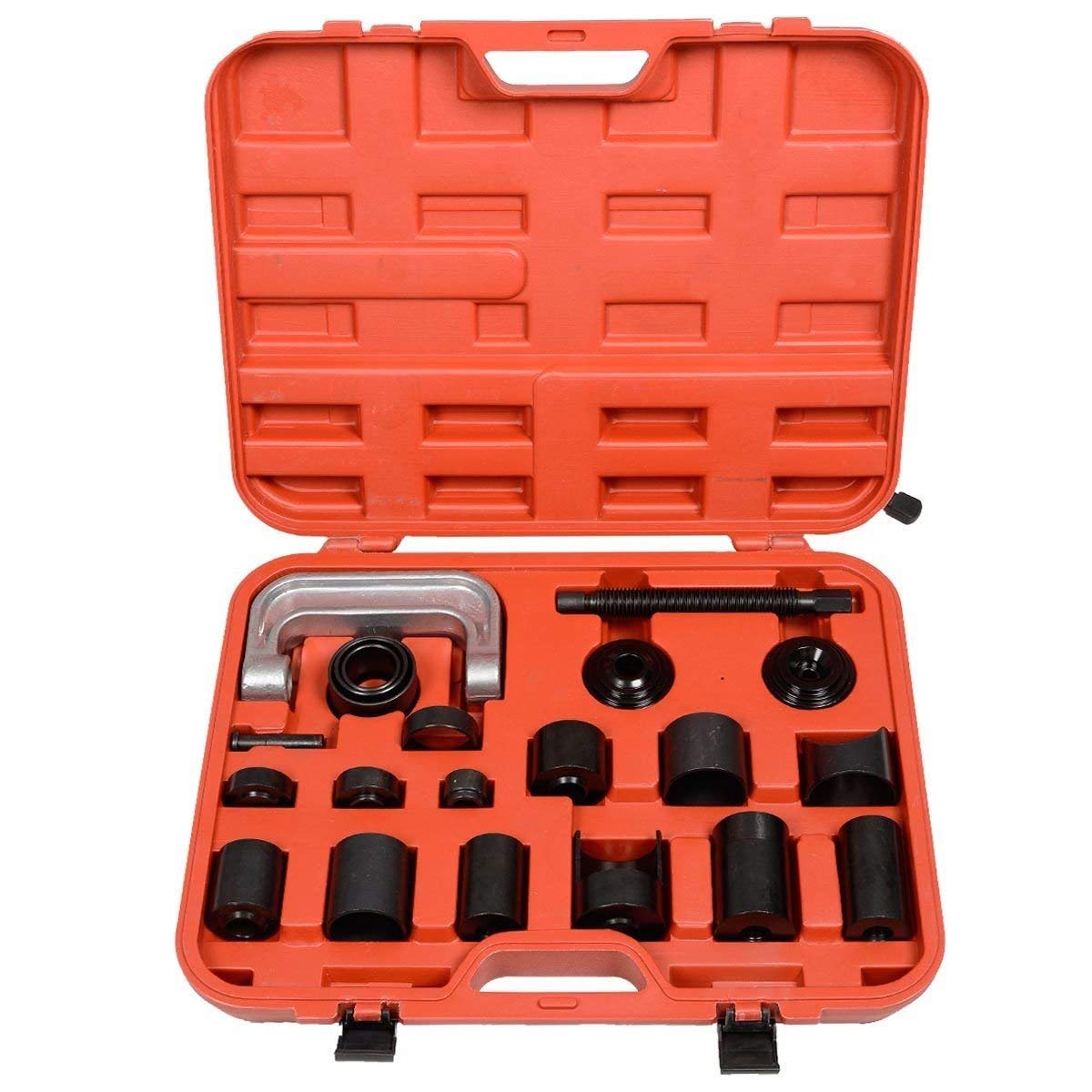 Photo 1 of ***********************Threaded shaft damaged******************
DAYUAN 21PCS Master Ball Joint Press, Ball Joint Service Kit Upper and Lower Ball Joint Removal Tool Set Ball Joints Installs and Removes Designed for 2WD/4WD Vehicle