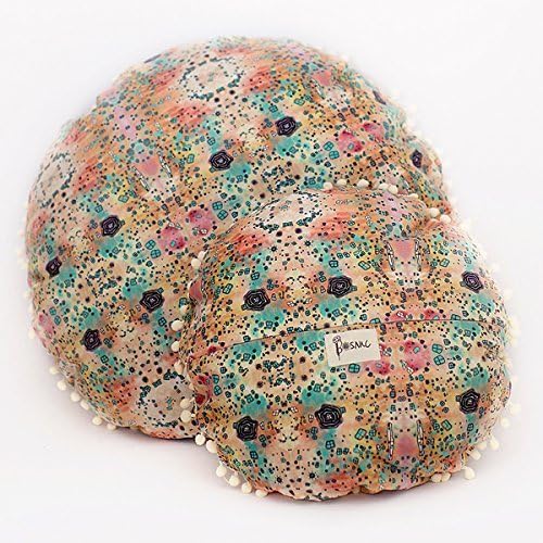 Shabby Chic Pom Pom Pillow Set Bohemian floor pillow throw cushion