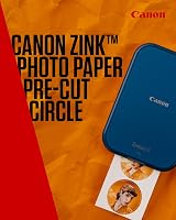Canon ZINK Photo Paper 20 Sheets Pre-Cut Circle Stickers 2x3 in view 3