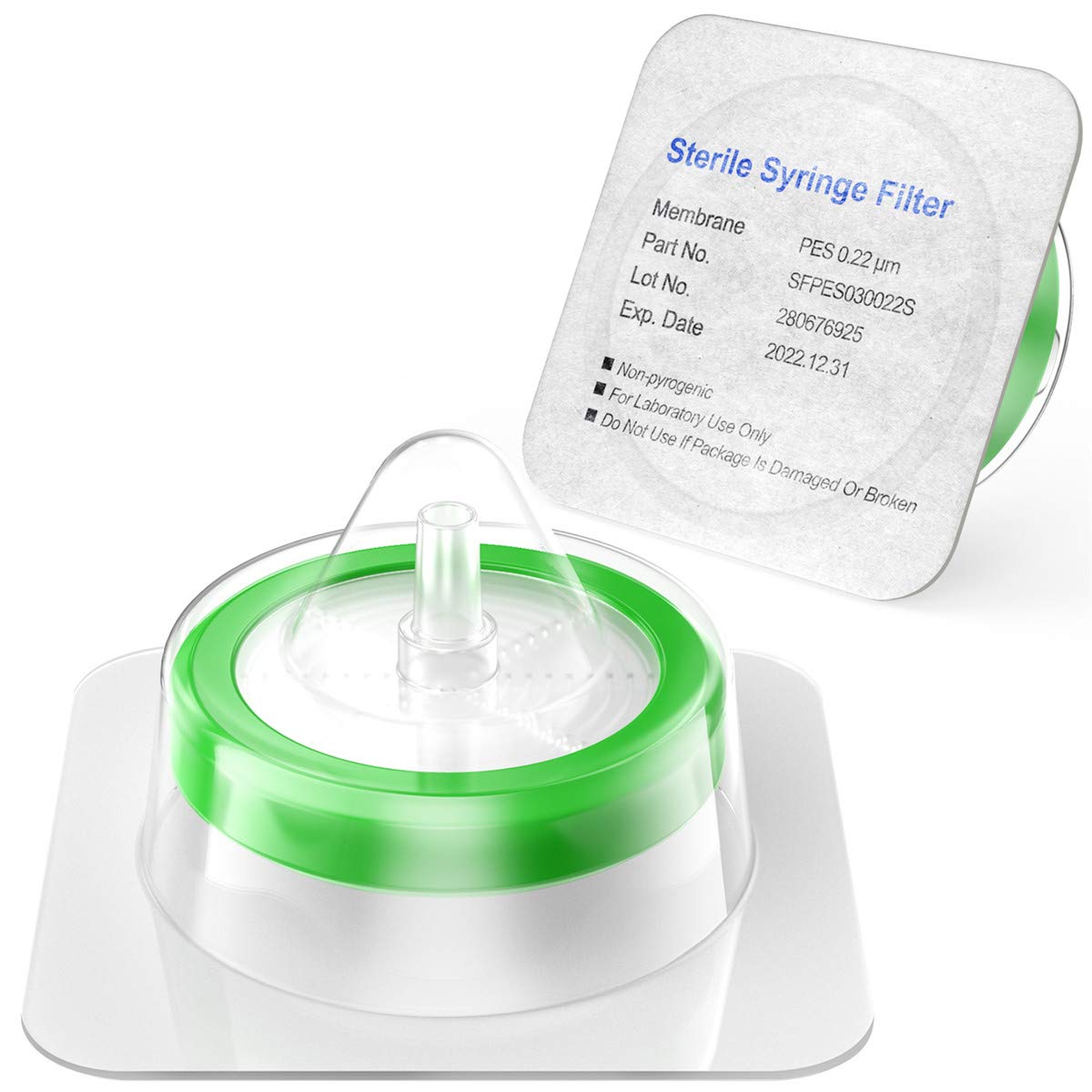 Sterile Syringe Filters, Sterile Individually Packed, PES Membrane 0