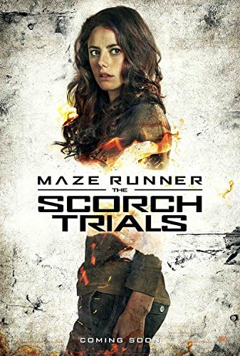 Jionk? Maze Runner : Scorch Trials - Movie Poster (12 x 18" Inches) , Glossy Finish (Thick): TERESA