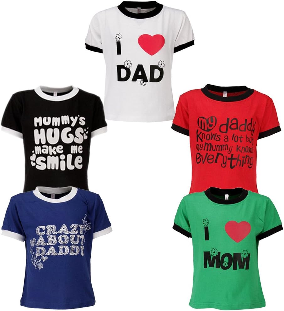 Pack of 5 Printed Boys Half Sleeve Tshirt(19_JB5PCKMND)