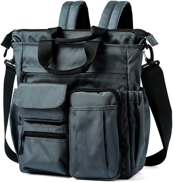 Amazon Naczhlovell ショルダーバッグメンズ 3wayトート型リュックビジネスバッグ 撥水加工 盗難防止 大容量 15 6インチpc収納 通勤 通学 アウトドア 旅行 グレー ショルダーバッグ Amazon Naczhlovell ショルダーバッグメンズ 3wayトート型リュックビジネスバッグ 撥水加工 盗難防止 大容量 15 6インチpc収納 通勤 通学 アウトドア 旅行 グレー ショルダーバッグ