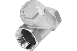 1-1/2 Inch Wye Strainer 100 Mesh Screen Filter Valve - 800 WOG SUS316 CF8M