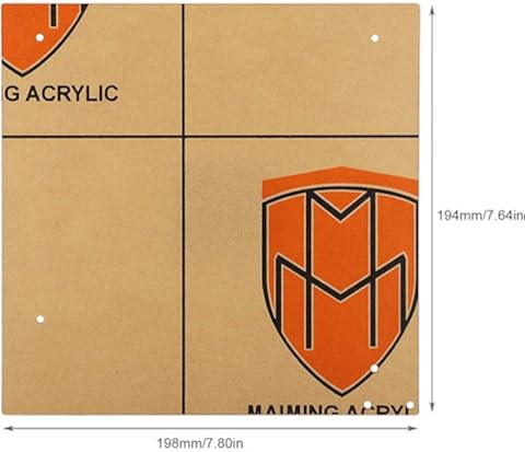 Marco de acrílico para la placa base ITX, conjunto de soporte de bricolaje transparente de la placa base de la computadora, caja de computadora con marco abierto de acrílico transparente para ITX,