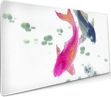 Amazon 40 90cm超大型 マウスパッド ブラックレッド鯉 光学式 ゲーミング ゲーム向け 防水 滑り止め 耐洗い表面 キーボード オフィス テーブル デスクマット Changan マウスパッド 通販