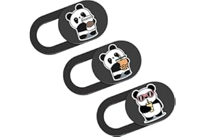 HKDGYHON Laptop Camera Cover Slide, Computer Camera Cover, Camera Privacy Cover, Webcam Accessories for Laptop, iPhone, iPad, Computer, MacBook, Smartphones, Protective Covers for Personal Privacy Security