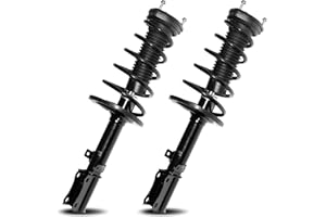 TRIBLE SIX Rear Pair Quick Complete Struts Assembly w/Coil Springs Replacement for 2004-2006 Toyota Camry Solara Lexus ES330 Shock Absorbers Kit 172207-172208