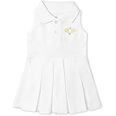 Monica + Andy Pleated Tennis Dress, 100% Organic Clothes for Girls, Super Soft Fabric, Sizes for Kids, Toddler &amp; Infant