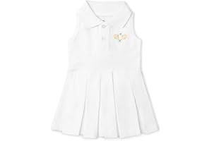 Monica + Andy Baby-Girls Organic Pleated Tennis Dress