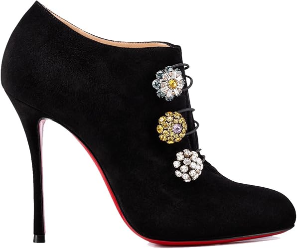 christian louboutin rhinestone boots