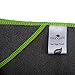 #1 Best Hot Yoga Towel With Anchor Fit Corners for your Mat by MangoFit - 100% Hygienic NEW Microfiber Fast Absorbent - Skidless, Non-Slip, Yoga Towel With Pockets - Great for Pilates, Gym, and Beach!