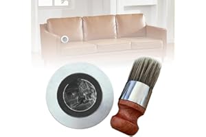 EPJJI Leather & Furniture Repair Salve, 2024 New Protective Leather Salve Furniture Salve for Leather, Leather & Furniture Repair Salve + Applicator Brush for Wood Bag Furniture (1)