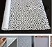 Coavas Non-Adhesive Chinese characteristics Lace Flower Home Office Privacy Static Cling Frost Glass Window Avoid Glass Burst 35.7-Inch by 78.7-Inch …