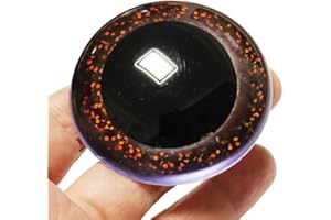 Safety Eyes and Noses for Crochet 1PAIR 40mm 50mm 60MM Safety Eyes with Hard Back Washer for DIY Plush Doll Eyes Size Color O