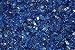 Deep Sea Cobalt Blue Reflective Fire Glass 1/4" Firepit Glass Premium 10 Pounds Great for Fire Pit Fireglass or Fireplace Glass